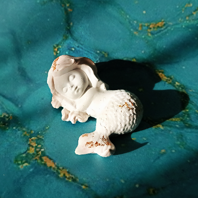 Meerjungfrau-Skulptur