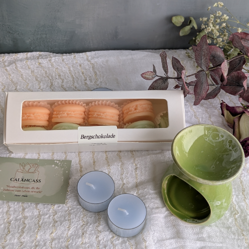 Bergschokolade Duft Wach -Set